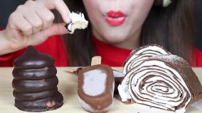 چالش فود اسمر - خوردن كيك و بستني