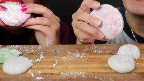 چالش فود اسمر | خوردن شيريني موچي