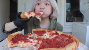 چالش فود اسمر ❤ پیتزا ❤