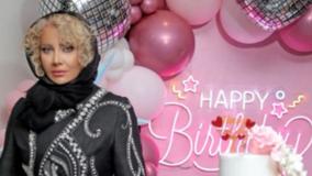 جشن تولد فوق لاکچری بازیگر زن با حضور سلبریتی‌ها