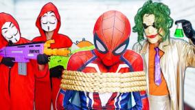 نجات عنکبوت قرمز | برنامه کودک مرد عنکبوتی