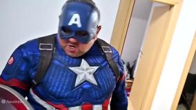 ابرقهرمانان ترسناک | مرد عنکبوتی و هالک تبدیل شده | کاپیتان آمریکا زامبی