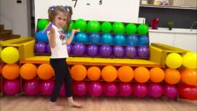 برنامه کودک دخترانه جدید آیوا و مامان | آیوا و مامان بادکنک رنگی