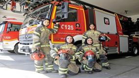 روایت متفاوت بانوان آتش‌نشانی از روزهای جنگ!