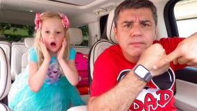 ناستیا جدید - ناستیا و بابایی - ناستیا استیسی - برنامه کودک ناستیا  چالش مدرسه