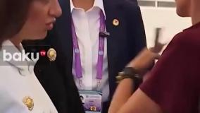 خوش و بش صمیمی دختر اردوغان و دختر پزشکیان در چین