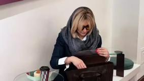 همسر بهرام رادان در کافی شاپی مینیمال