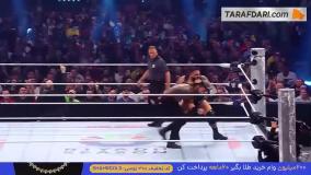 بازی رومن رینز و برانسون رید در رویداد WWE Clash in Paris