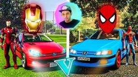 تفاوت رانندگی در جی تی ای مرد عنکبوتی!