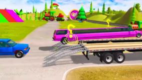 ماشین بازی کودکانه :: ماشین رنگی :: لیموزین رنگی :: کامیون ::