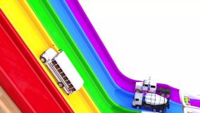 ماشین بازی کودکانه _ ماجراهای آموزش ماشین های رنگی برای کودکان