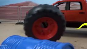 ماشین بازی کودکانه - کودک ماشین بازی جدید - ماشین اسباب بازی نبرد ماشین پلیس