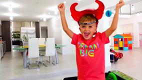 ولاد و نیکی - قسمت 140 : ماشین بازی / ماشین جدید / دانلود ماشین بازی کودک