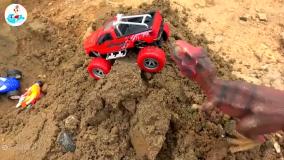 ماشین اسباب بازی - ماشین بازی کودکانه - کامیون - ماشین پلیس - کودک سرگرمی