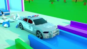 کارتون کودکانه ماشین ها / آموزش رنگ ها / برنامه کودک ماشین بازی