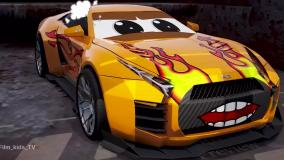 ماشین بازی جنگی - کلیپ ماشین های قهرمان - تعقیب گریز ماشین پلیس