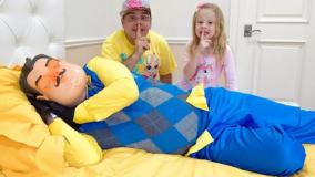 ماجرا های ناستیا و استیسی ، ناستیا ، همسایه ، ناستیا و بابا