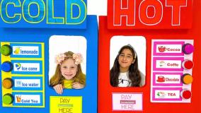 برنامه کودک ناستیا استیسی - چالش داغ در مقابل سرد - ناستیا شو