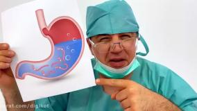 ناستیا و پدر به بچه ها می آموزند که دست خود را بشویند