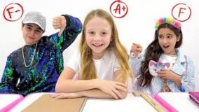 چالش ناستیا و دوستان در مدرسه