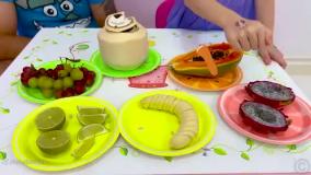 برنامه کودک ناستیا و استیسی جدید | ناستیا و بابایی چالش جعبه