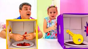 ناستیا و استیسی ناستیا شو ناستیا و بابایی برنامه کودک ناستیا.ناستیا استیسی جدید