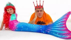 ناستیا و استیسی ناستیا شو ناستیا و بابایی برنامه کودک ناستیا.ناستیا طولانی