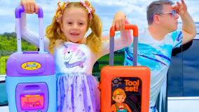 کارتون ناستیا/ناستیا استیسی شو/ناستیا و بابا/برنامه کودک ناستیا/ناستیا شو