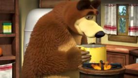 کارتون ماشا و آقا خرسه _ ماجرای دوستی شیر و ماشا ❤