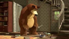 کارتون ماشا و آقا خرسه _ ماجرای دوچرخه سواری آقا خرسه ❤