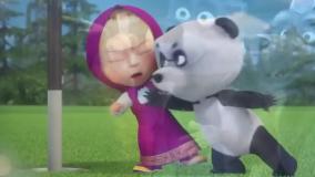 انیمیشن ماشا و آقا خرسه - بازی فوتبال خرس - ماشا میشا