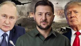 زلنسکی: پوتین با آمریکا بازی می‌کند