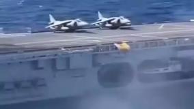 فرود جنگنده‌های آمریکا در نزدیکی ساحل ونزوئلا