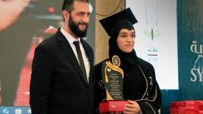 جولانی به همسرش مدرک دانشگاهی داد!