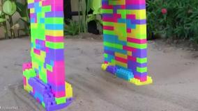 ماشین اسباب بازی کودکانه :: کارتون ماشین بازی :: ماشین های رنگی :: ماشین کودکانه