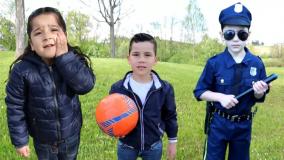 ماشین بازی کودکانه . پلیس بازی کودکانه - سرگرمی وتفریحی بچه ها