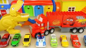 ماشین بازی کودکانه ، دایناسورها و ماشین ها ، اسباب بازی و ماشین ها ،ماشین بازی