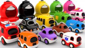 کارتون ماشین بازی اسباب بازی ، ماشین بازی کودکانه، سرگرمی کودک ، ماشین طولانی