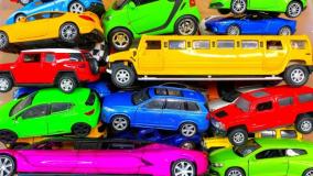 جالب و دیدنی : ماشین بازی کودکانه : ماشین های رنگی : ماشین اسباب بازی