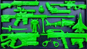 بازی و سرگرمی با تفنگ اسباب بازی :: اسباب بازی کودکانه :: تفنگ بازی