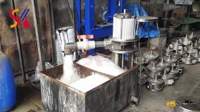 تست کارکرد پمپ آب صابون (روش کارکرد پمپ آب صابون cnc)