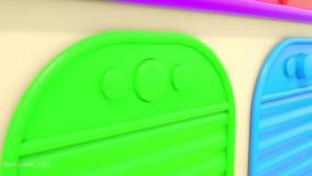 ماشین بازی کودکانه - بیبی باس  - ماشین بازی رنگارنگ - برنامه کودک