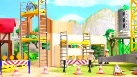 ماشین بازی کودکانه : تراکتور ، بیل مکانیکی ، کامیون ها