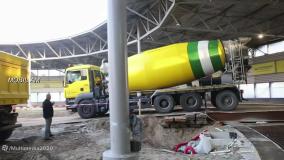 ماشین بازی کودکانه | کامیون میکسر - بیل مکانیکی - لودر