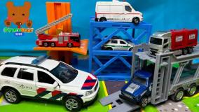 اسباب بازی کودکانه _ چالش ماشین بازی _ عملیات نجات آمبولانس _ سرگرمی کودک