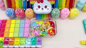 ساخت اسلایم - اسلایم آرامش‌بخش - اسلایم بازی کودکانه - اسلایم اسمر - اسلایم کودک