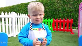 دیانا و روما - برنامه کودک -  چالش کافه با کریس بازی کودکانه - کارتون کودک