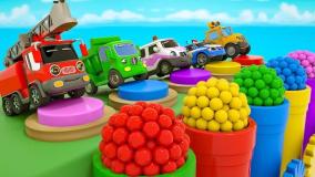 ماشین بازی کودکانه _ ماشین رنگی _ ماشین بازی کودکانه _ لیفتراک _ میکسر