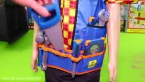 ماشین بازی - اسباب بازی کودکانه - جرثقیل/بولدوزر/تراکتور/کامیون