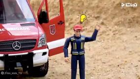 ماشین بازی کودکانه طولانی : عملیات نجات ماشین سنگین و پلیس - کودک سرگرمی